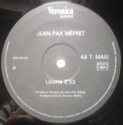 Jean-Pax Méfret : La Manif (12", Maxi)