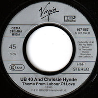 UB40 Guest Vocals By Chrissie Hynde : I Got You Babe (7", Single)