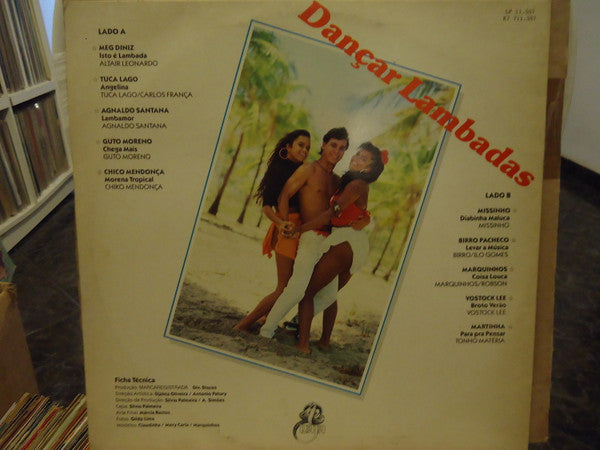 Various : Dançar Lambadas (LP, Comp)