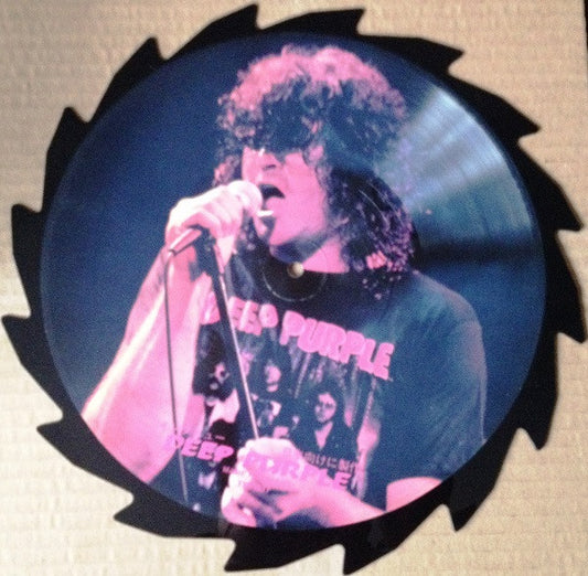 Deep Purple : Limited Interview Picture Disc (10", Shape, Ltd, Pic, Unofficial, Saw)