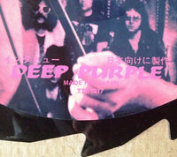 Deep Purple : Limited Interview Picture Disc (10", Shape, Ltd, Pic, Unofficial, Saw)