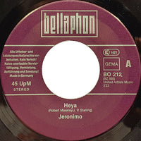Jeronimo (2) : Heya / Na Na Hey Hey (7", Single, RE)