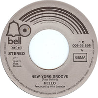Hello : New York Groove (7", Single)