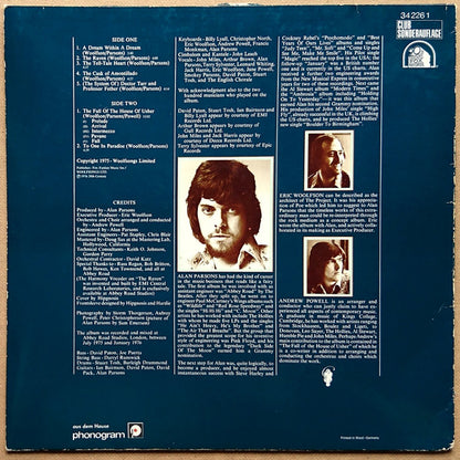 The Alan Parsons Project : Tales Of Mystery And Imagination (LP, Album, Club)