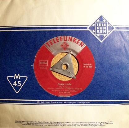 Angelina Monti : Junge Liebe / Amigo Mio (7", Single)