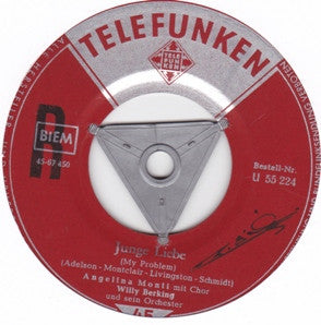 Angelina Monti : Junge Liebe / Amigo Mio (7", Single)