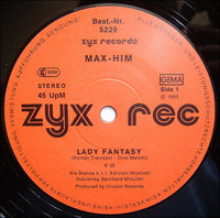 Max-Him : Lady Fantasy (12", Maxi)