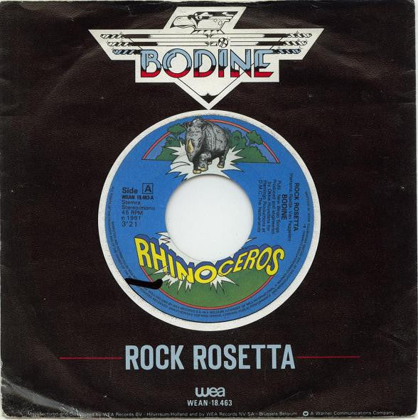Bodine : Rock Rosetta (7")