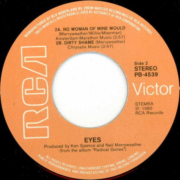 Eyes (2) : Untitled (7", Ltd)