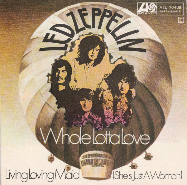 Led Zeppelin : Whole Lotta Love (7", Single)