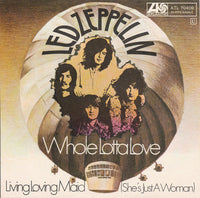 Led Zeppelin : Whole Lotta Love (7", Single)