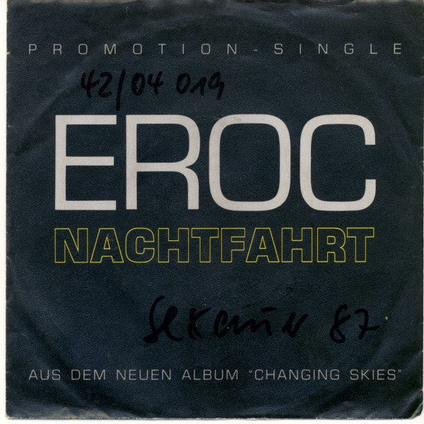 Eroc : Nachtfahrt (7", Single, Promo)