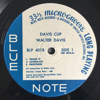 Walter Davis Jr. : Davis Cup (LP, Album, Mono, RE)
