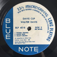 Walter Davis Jr. : Davis Cup (LP, Album, Mono, RE)