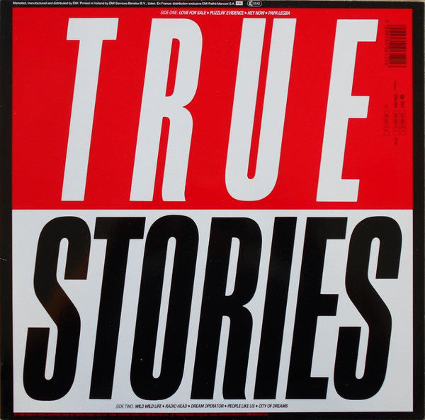 Talking Heads : True Stories (LP, Album, DMM)