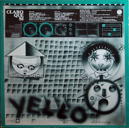 Yello : Claro Que Si (LP, Album, Red)