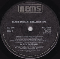 Black Sabbath : Greatest Hits (LP, Comp)
