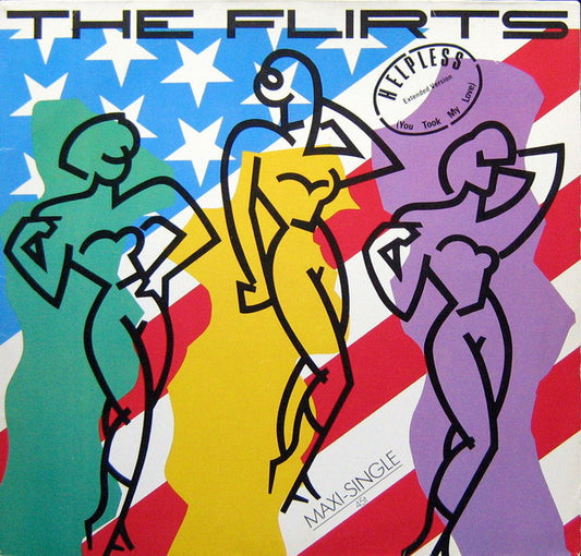 The Flirts : Helpless (You Took My Love) (Extended Version) (12", Maxi, M/Print)