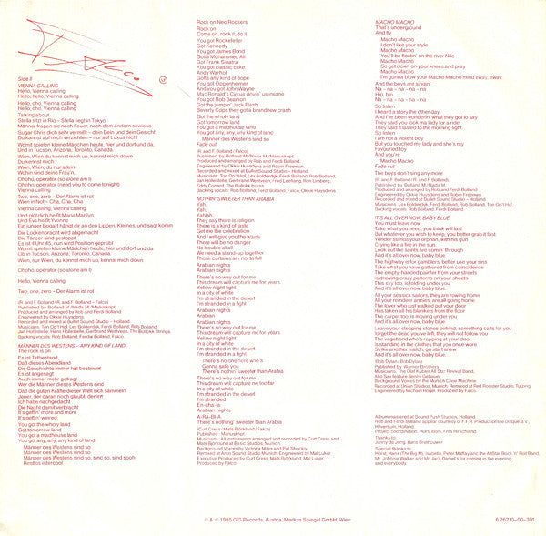 Falco : Falco 3 (LP, Album)