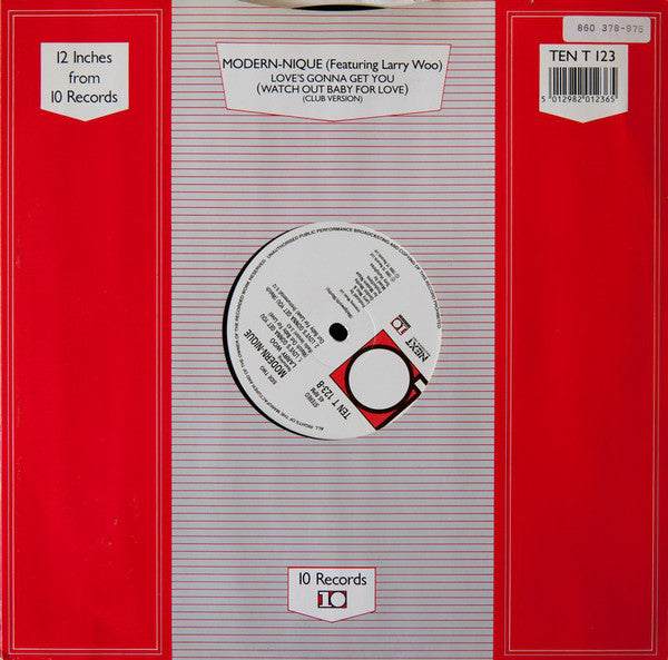 Modern-nique Featuring Larry Wedgeworth : Love's Gonna Get You (Watch Out Baby For Love) (12")