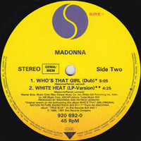 Madonna : Who's That Girl (Extended Version) (12", Maxi)