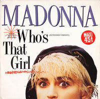 Madonna : Who's That Girl (Extended Version) (12", Maxi)