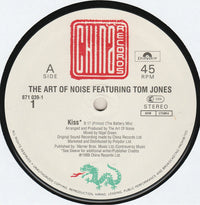 The Art Of Noise Featuring Tom Jones : Kiss (12", Single)