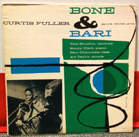 Curtis Fuller : Bone & Bari  (LP, Album, Mono, RE)