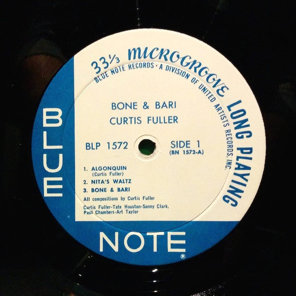 Curtis Fuller : Bone & Bari  (LP, Album, Mono, RE)