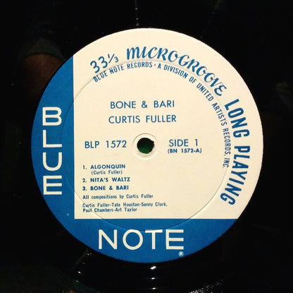 Curtis Fuller : Bone & Bari  (LP, Album, Mono, RE)