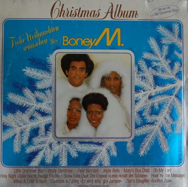 Boney M. : Christmas Album (LP, Album, Blu)