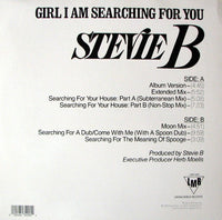 Stevie B : Girl I Am Searching For You (12")