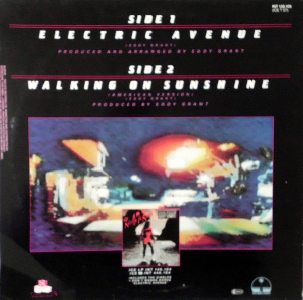 Eddy Grant : Electric Avenue (12", Single, Red)