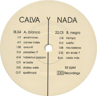 Calva Y Nada : El Peste Perverso Lleva Mi Peluca (LP, Album)