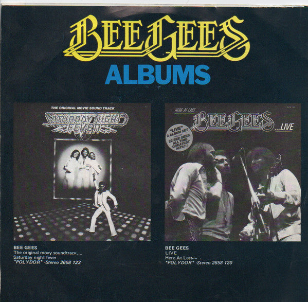 Bee Gees : Stayin' Alive (7", Single)