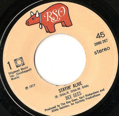 Bee Gees : Stayin' Alive (7", Single)