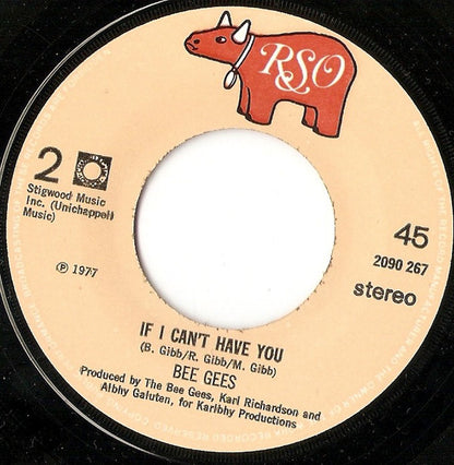 Bee Gees : Stayin' Alive (7", Single)