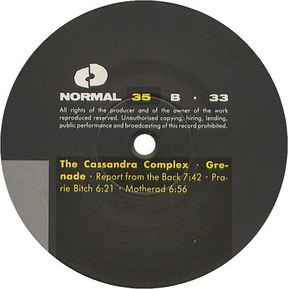 The Cassandra Complex : Grenade (LP, Album)