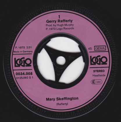 Gerry Rafferty : Mary Skeffington (7", Single)