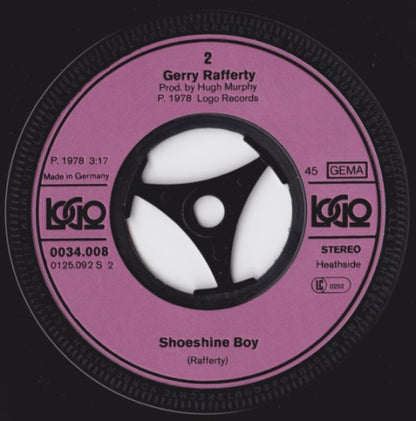 Gerry Rafferty : Mary Skeffington (7", Single)