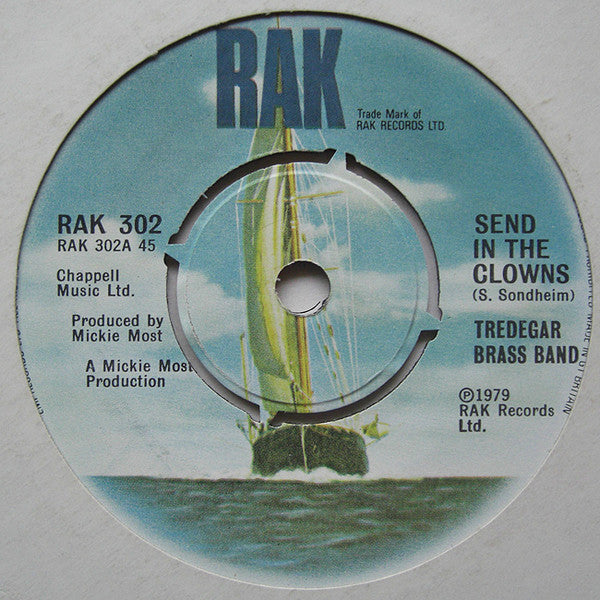 Tredegar Brass Band : Send In The Clowns (7")