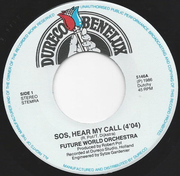Future World Orchestra : S.O.S. Hear My Call (7")