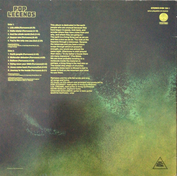 Ramases : Space Hymns (LP, Album, RE)