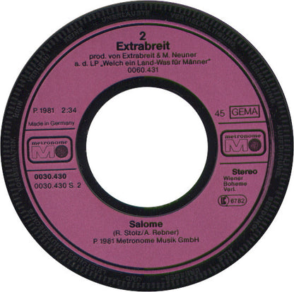 Extrabreit : Polizisten (7", Single)