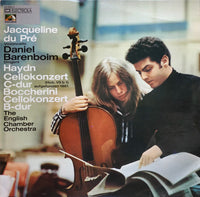 Jacqueline Du Pré - Daniel Barenboim - Haydn* - Boccherini* - The English Chamber Orchestra* : Haydn Cellokonzert C-Dur / Boccherini Cellokonzert B-Dur (LP, Club, RE)