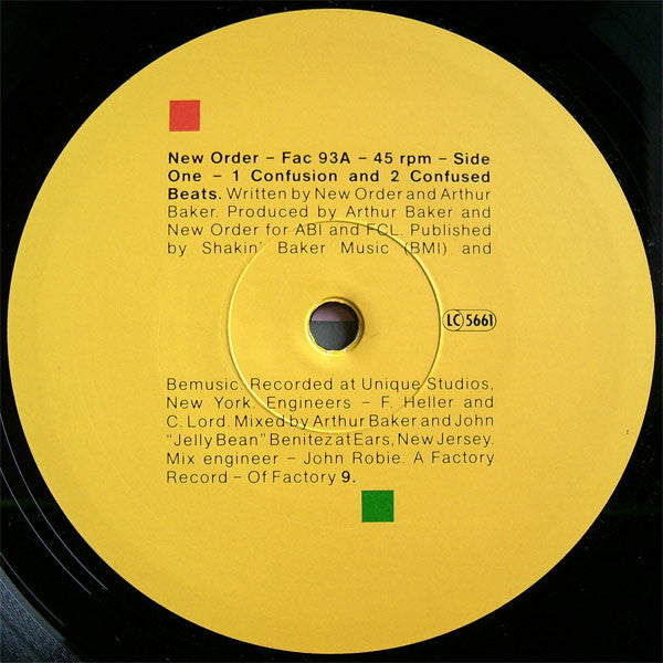 New Order : Confusion (12")
