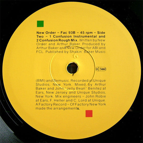 New Order : Confusion (12")