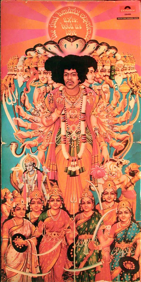 The Jimi Hendrix Experience : Axis: Bold As Love (LP, Album, Gat)