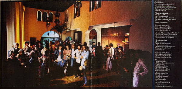 Eagles : Hotel California (LP, Album, RE, Gat)
