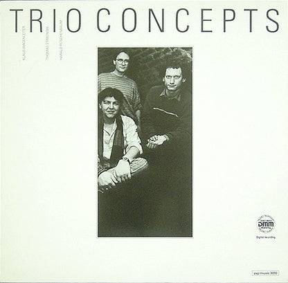 Klaus Wagenleiter, Thomas Stabenow, Harald Rüschenbaum : Trio Concepts (LP)